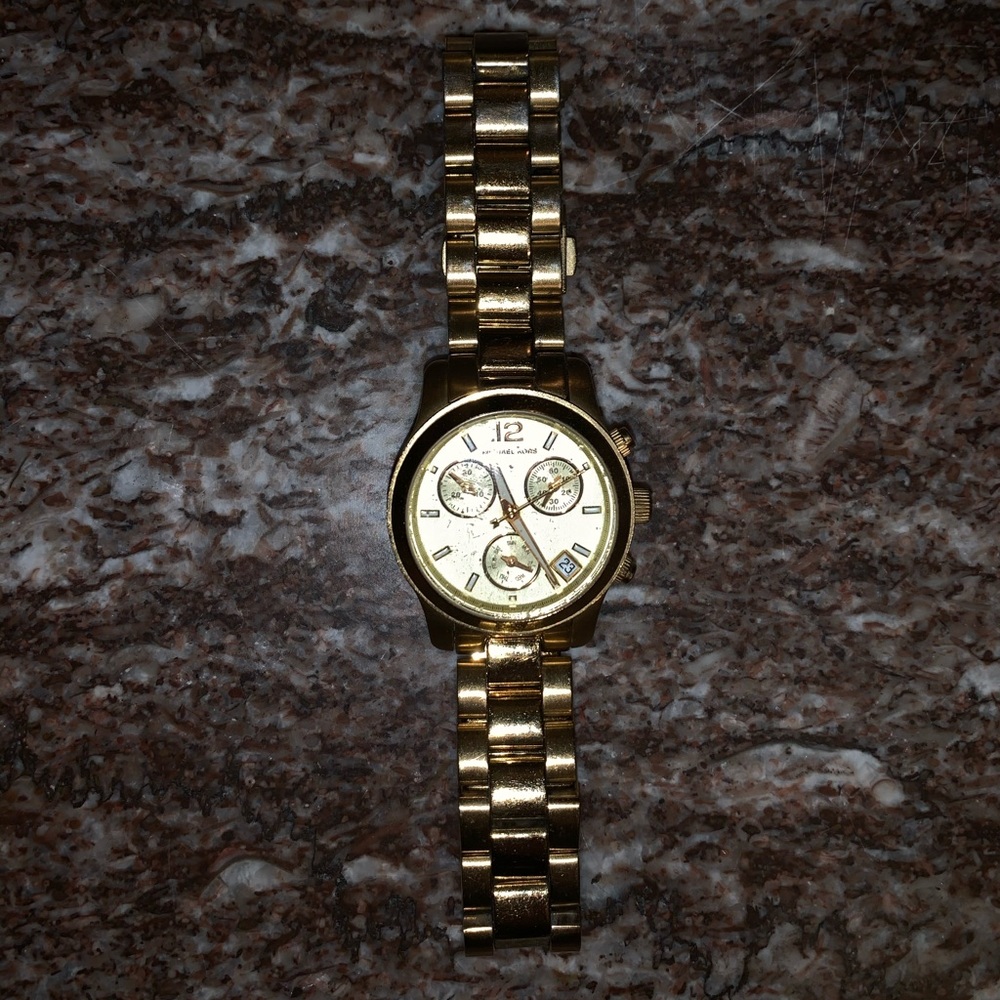 Gold Michael Kors Watch Women's